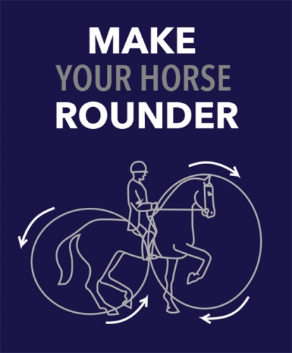 'Make your horse rounder' training tips poster